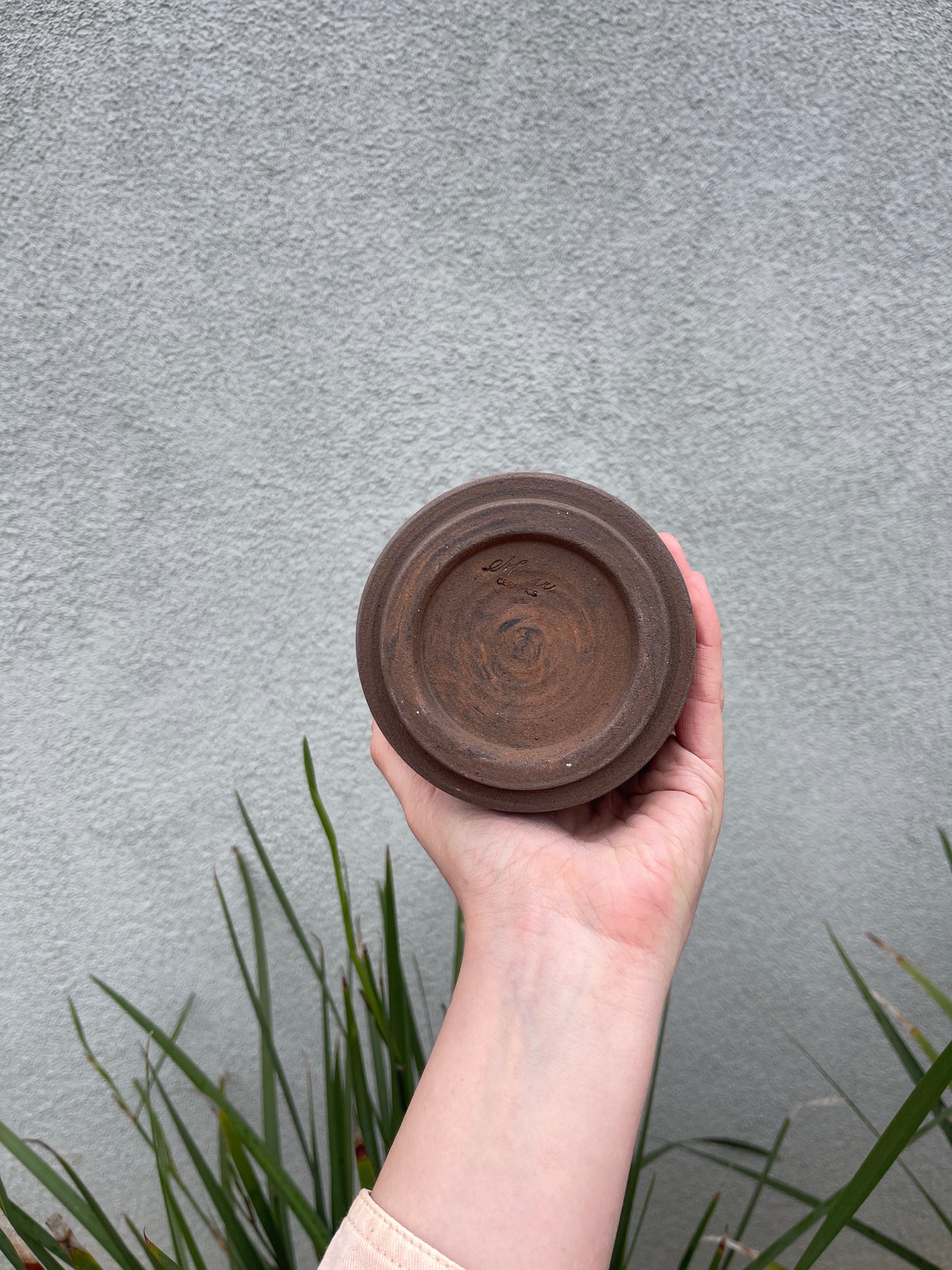 Mocha Marbled Cylinder Vase