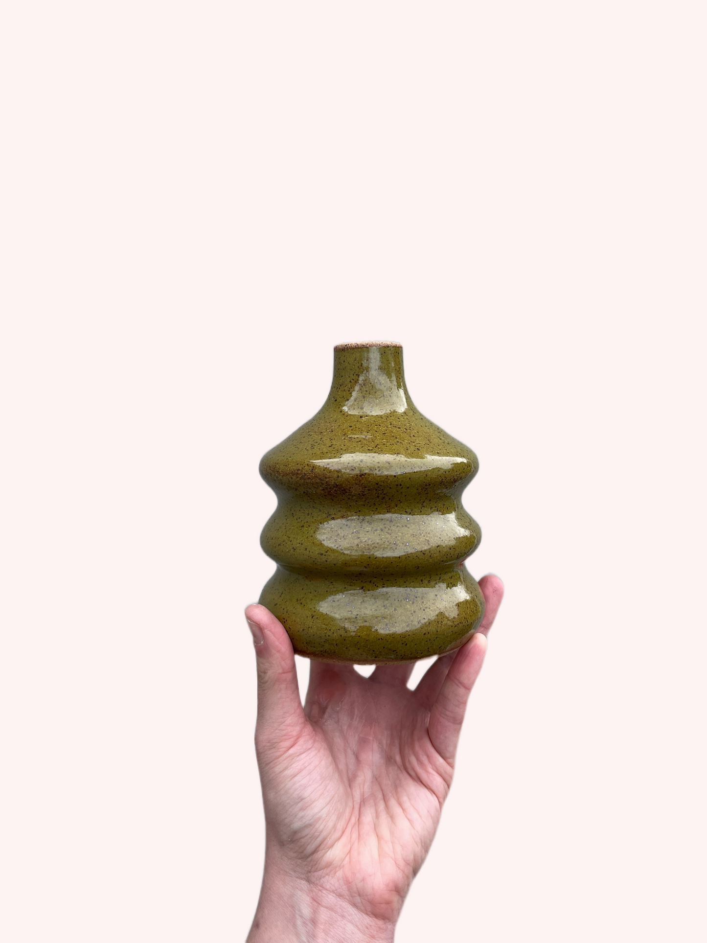 Olive Green Wiggle Oil Pourer