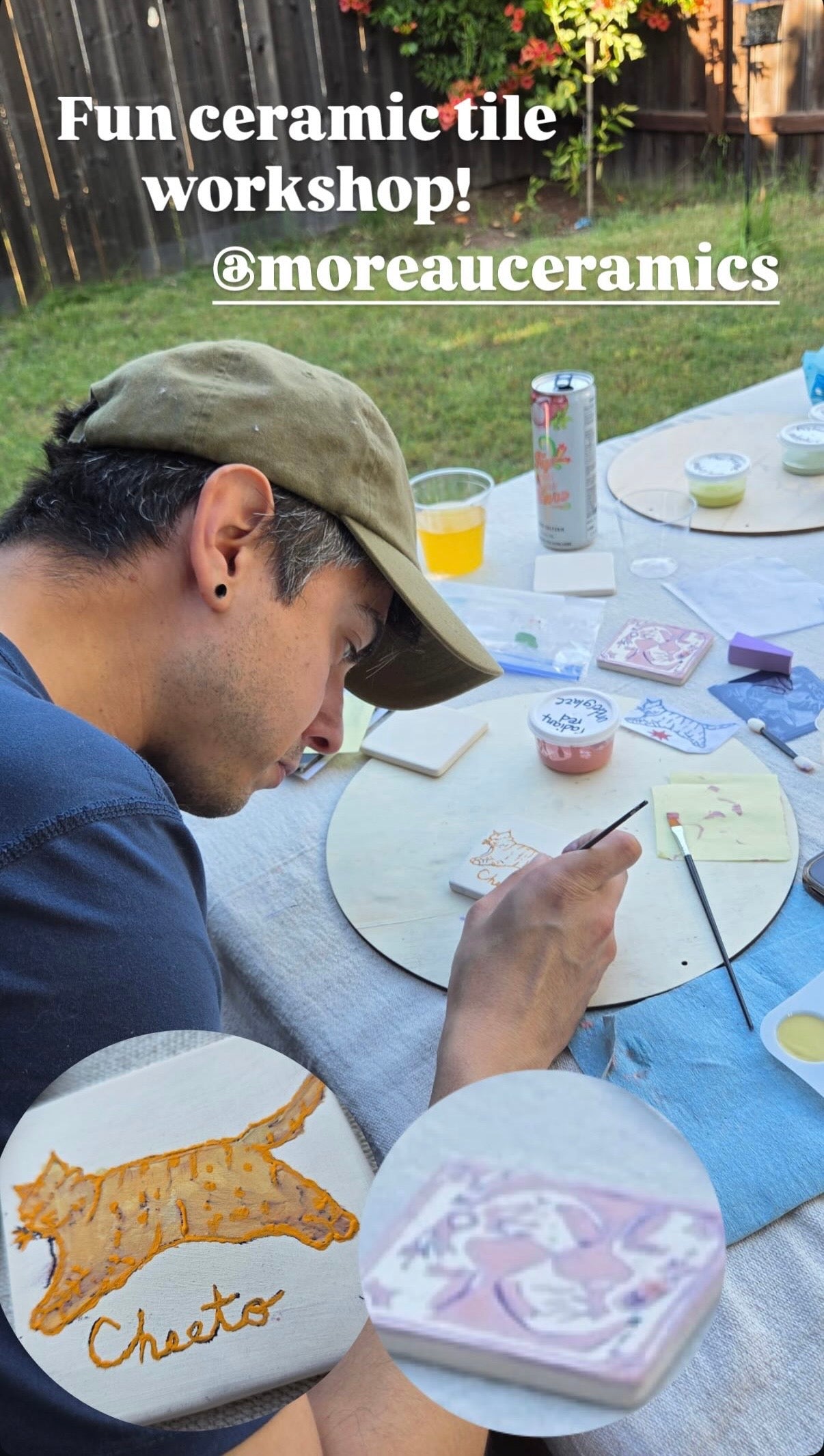 6/11 Tile Painting Workshop at Swoon Studios